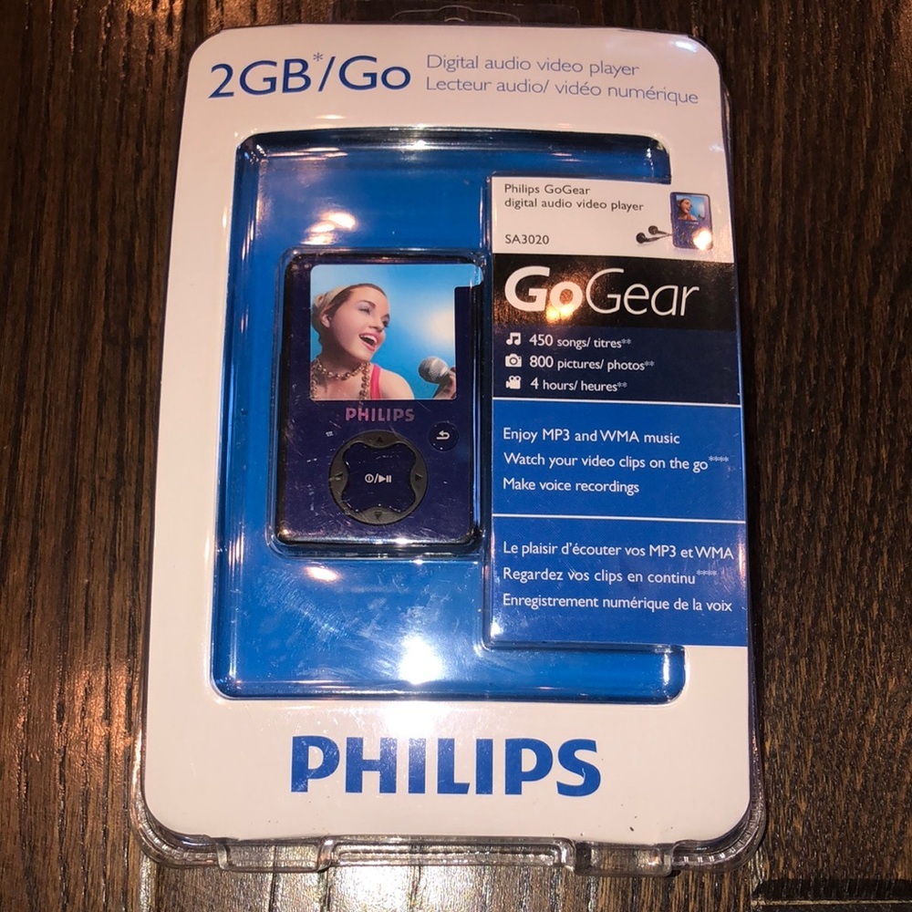 Philips 2GB Go Gear new in package